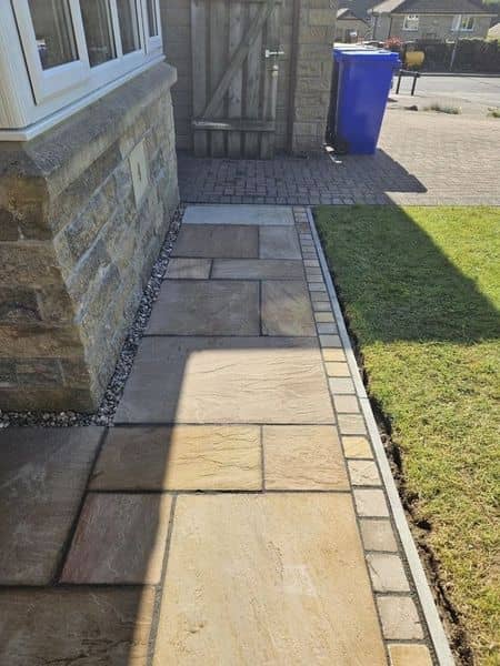 Finished garden