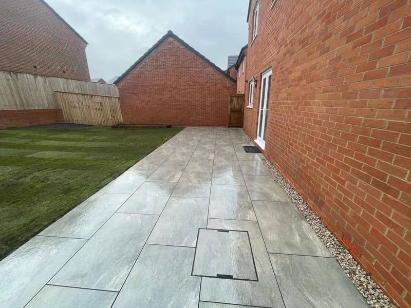 Finished garden