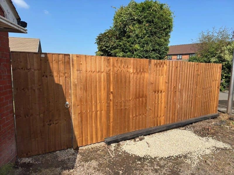 Finished garden