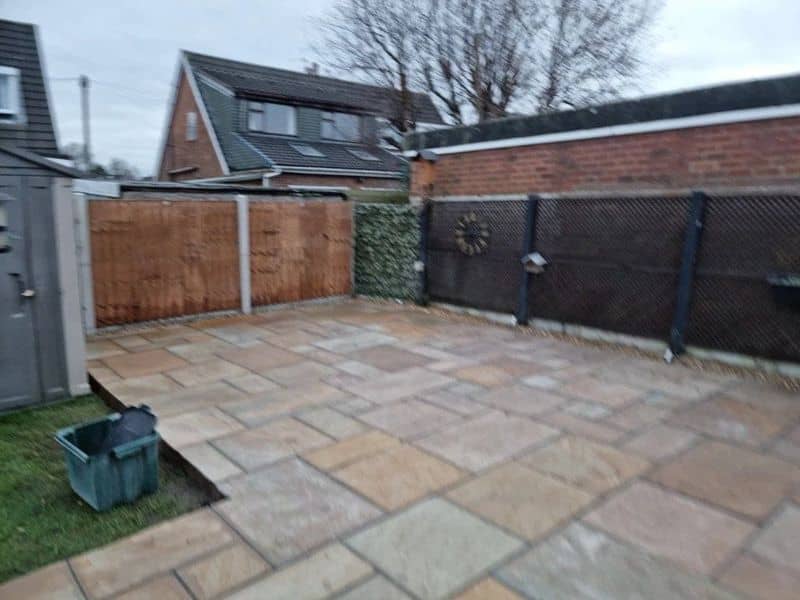Finished garden