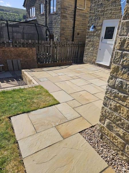 Finished garden