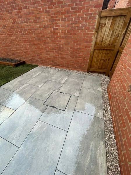 Finished garden