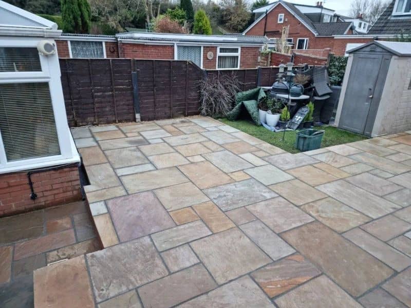 Finished garden