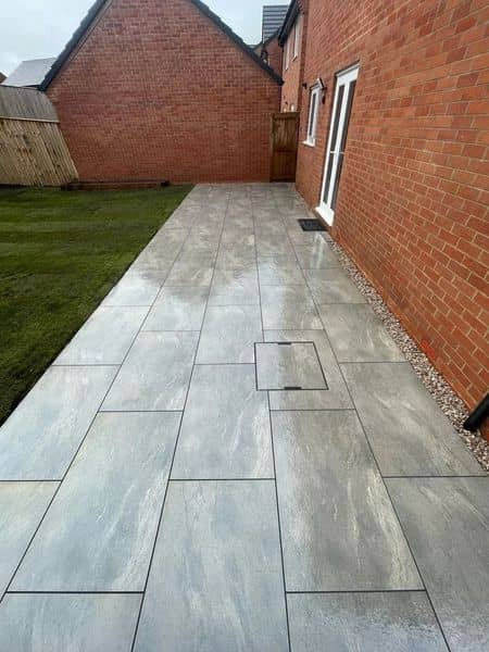 Finished garden