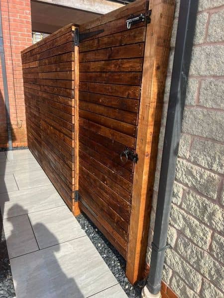 Finished garden