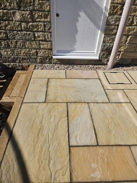 Finished garden