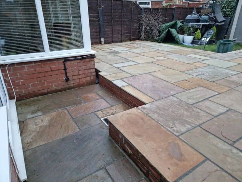 Finished garden
