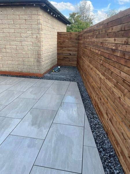 Finished garden