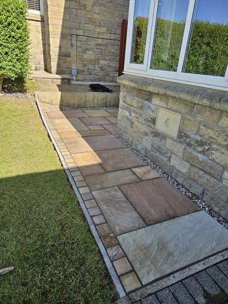 Finished garden
