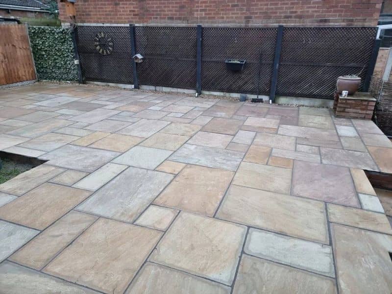 Finished garden