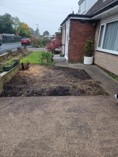 Resin Bound Driveway in Preston before works — Preston
