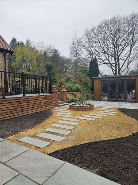 Indian Sandstone Paving, Composite Decking & Fencing in Darwen — 20260401 174609