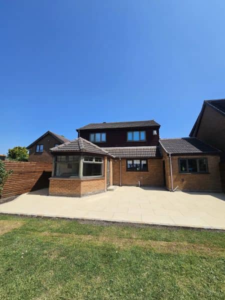 Porcelain Patio & Slatted Fence Cladding in Preston — 20260709 133553