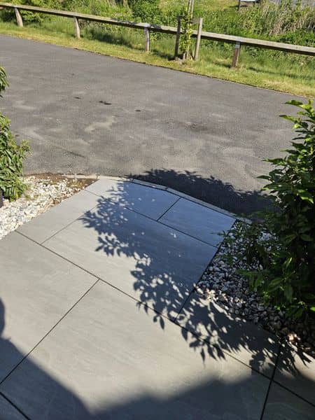 Finished garden