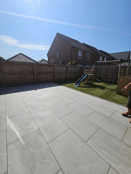 Finished garden