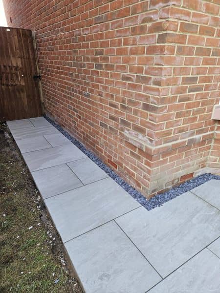 Finished garden