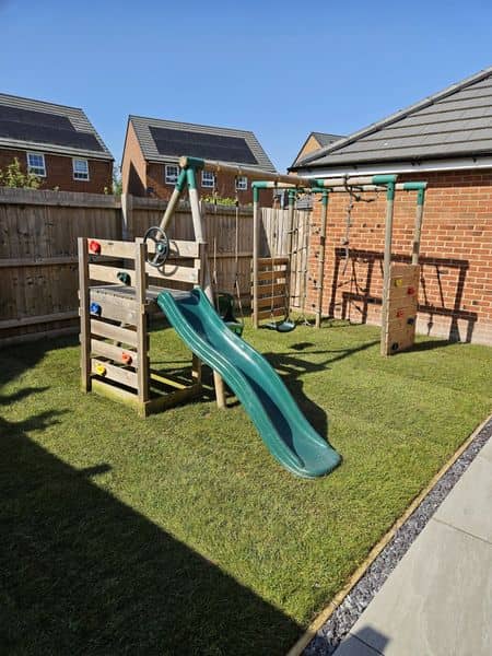Finished garden