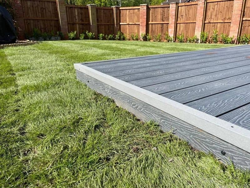Finished garden