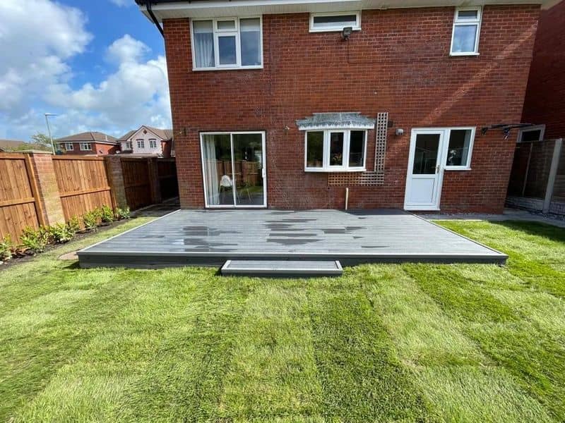 Finished garden