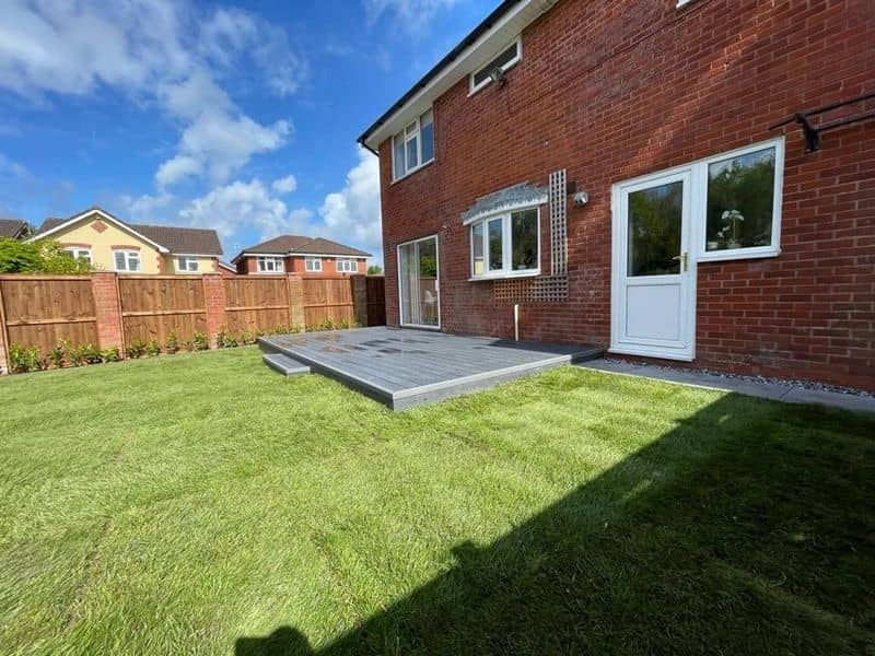 Finished garden