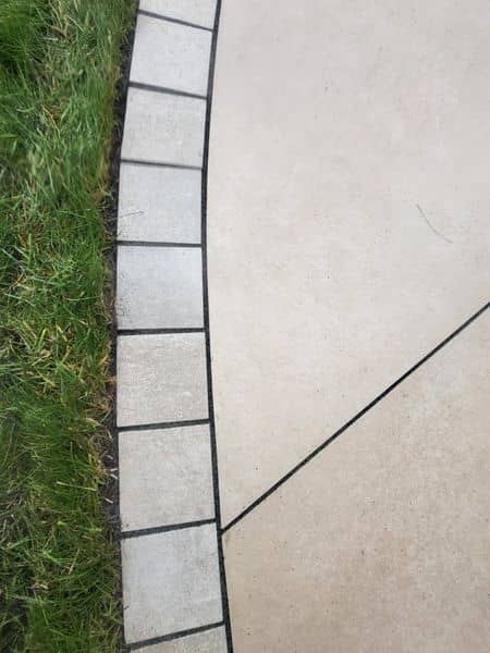 Finished garden