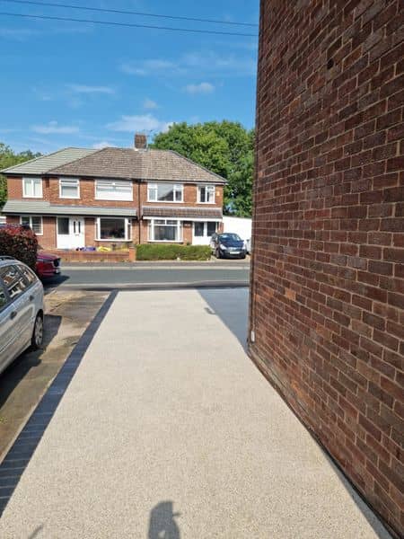 Resin Bound Driveway & Edging in Preston — delivery