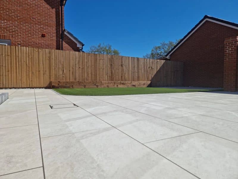 Finished garden