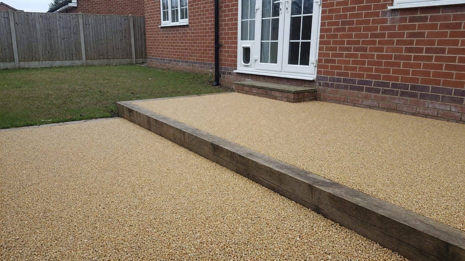Resin Patio vs Flags in a Lancashire Garden