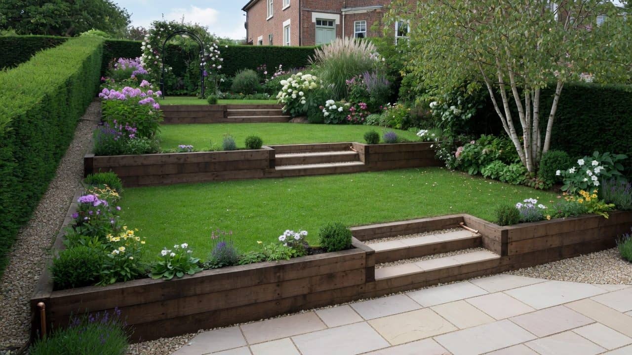 How to Make a Sloped Lawn into Tiers: The Step by Step Guide