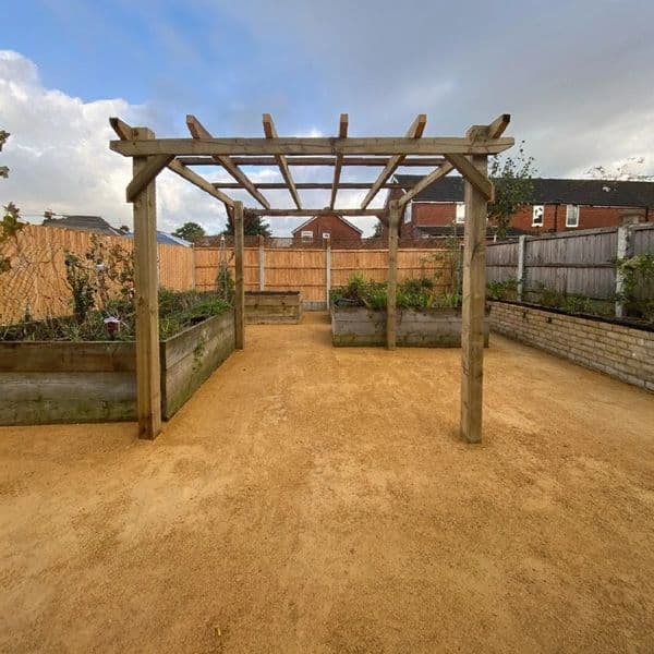 Close Board Fencing, Pergola & Gravel Gardens in Preston — delivery