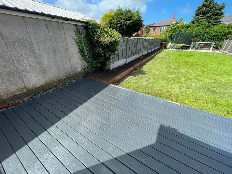 Finished garden