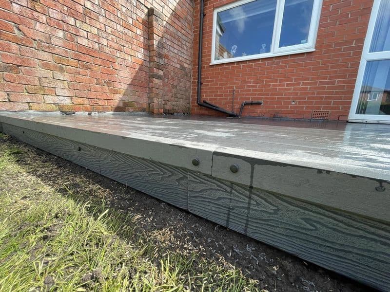 Finished garden