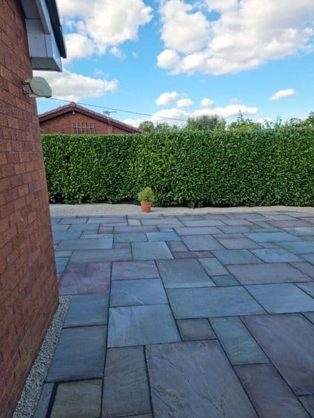 Finished garden