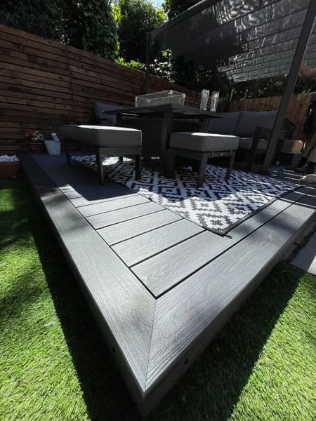 Finished garden