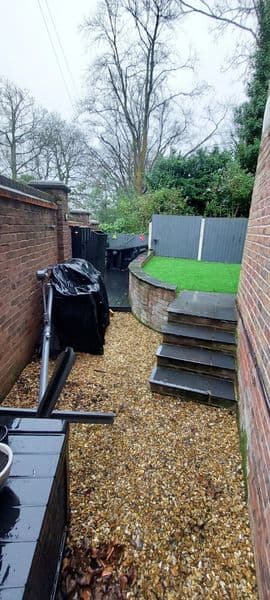 Porcelain Paving, Composite Decking & Fencing in Preston — before