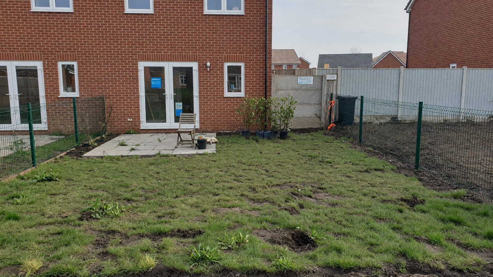 Fixing New Build Garden Problems in Cottam and Broughton
