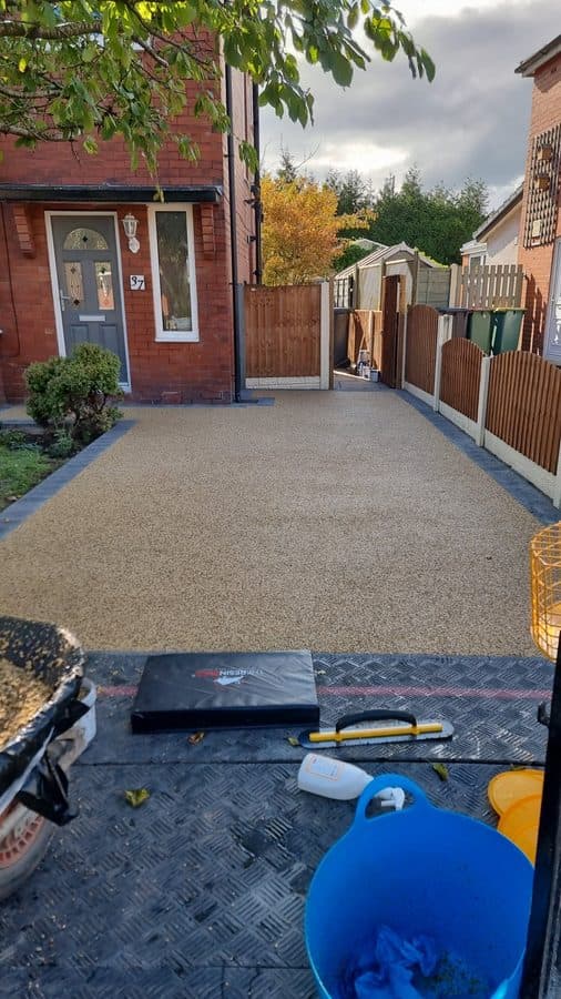 Resin Bound Driveway Maintenance in Preston’s Wet Climate