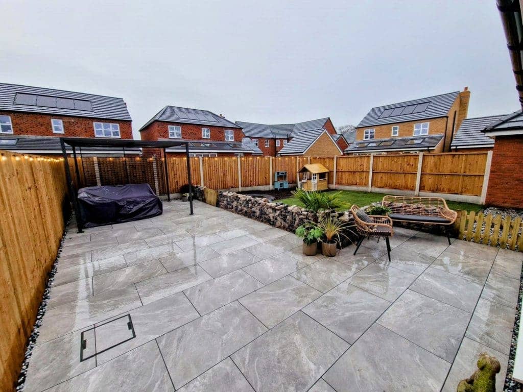 Flood Prevention & Landscaping after landscaping — Leyland
