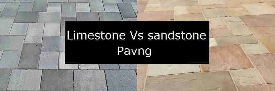 Limestone vs sandstone paving banner