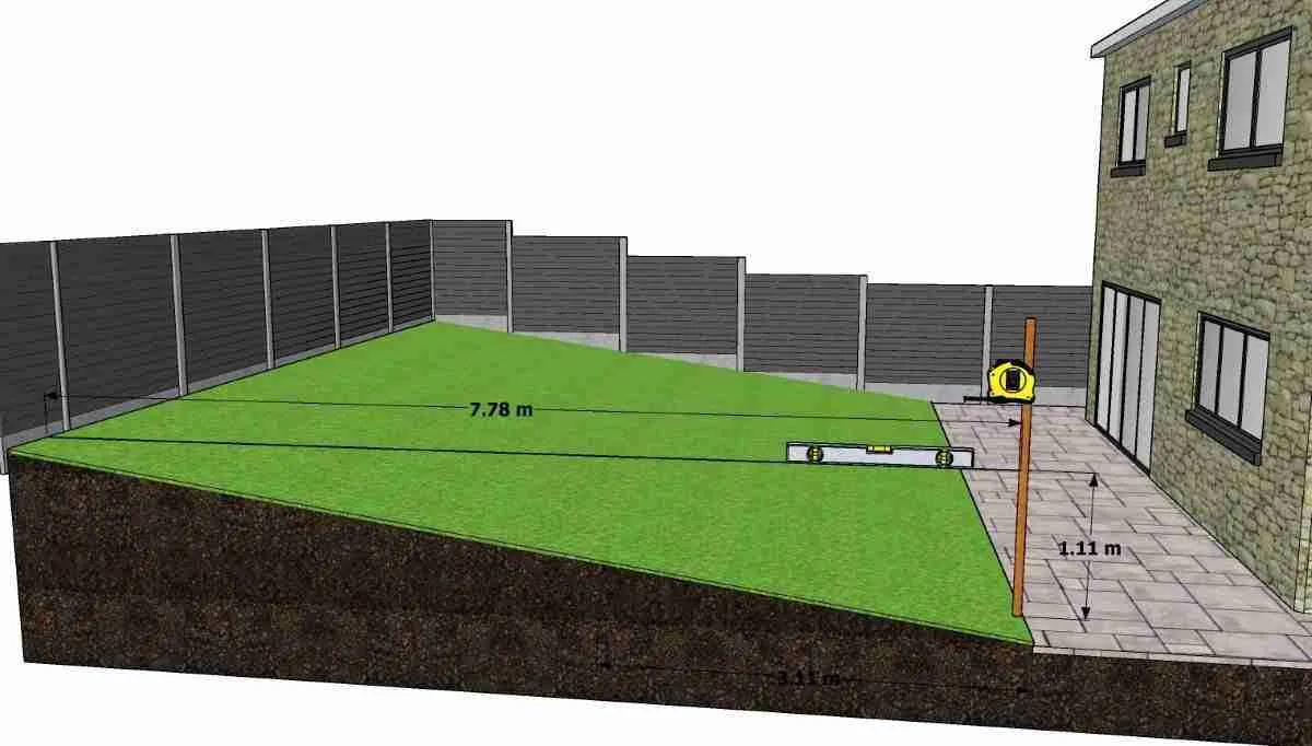 How to Make a Sloped Lawn into Tiers The Step by Step Guide