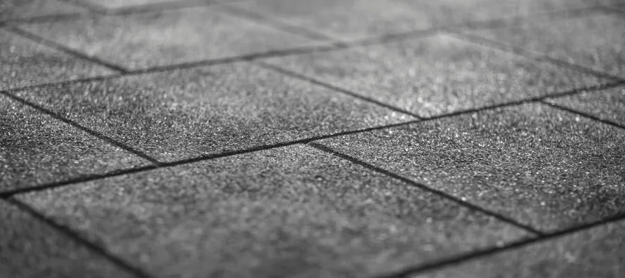 Rubber mat flooring is a good alternative to decking