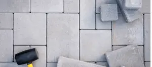 Concrete paving blocks
