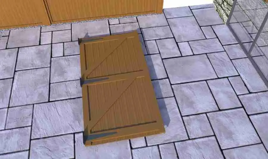 Fitting hinges to a gate with 10mm overhang