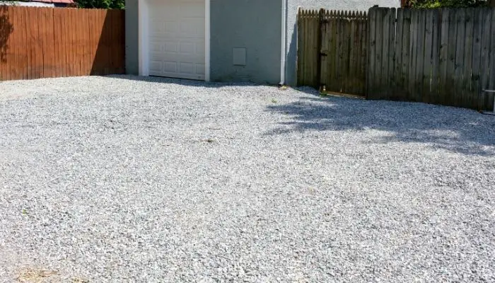 gravel driveway
