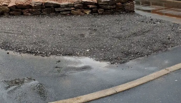 recycled asphalt driveway
