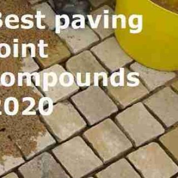 Best paving joint compounds 2020